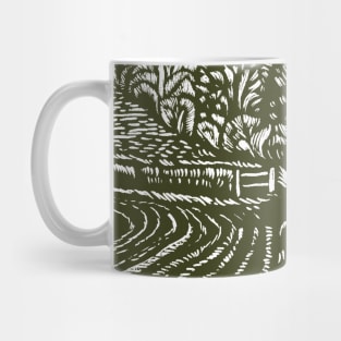khaki trees Mug